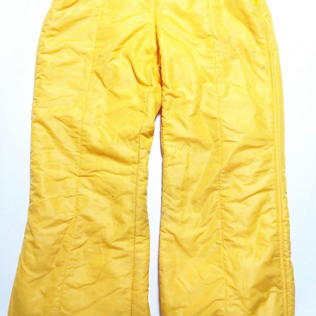 fusalp フザルプ スキーウェア 黄色 上下セット ヴィンテージ 昭和レトロ