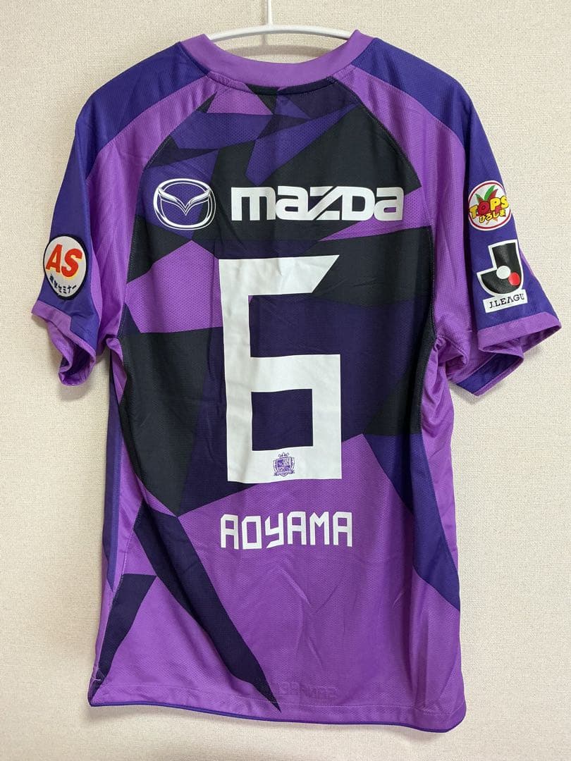 サンフレッチェ広島　2011年シーズンユニフォーム　6番　青山　サイズM