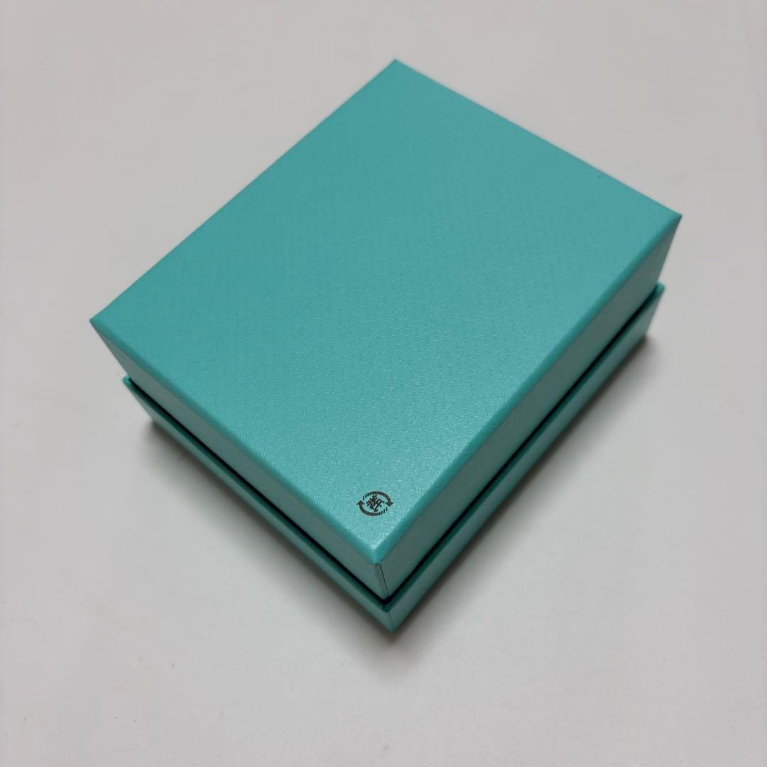 極美品　ティファニー　ネックレスケース　空箱　リボン付き　ブルーボックス