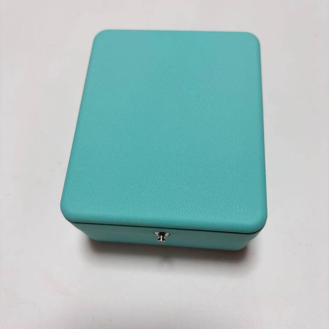 極美品　ティファニー　ネックレスケース　空箱　リボン付き　ブルーボックス