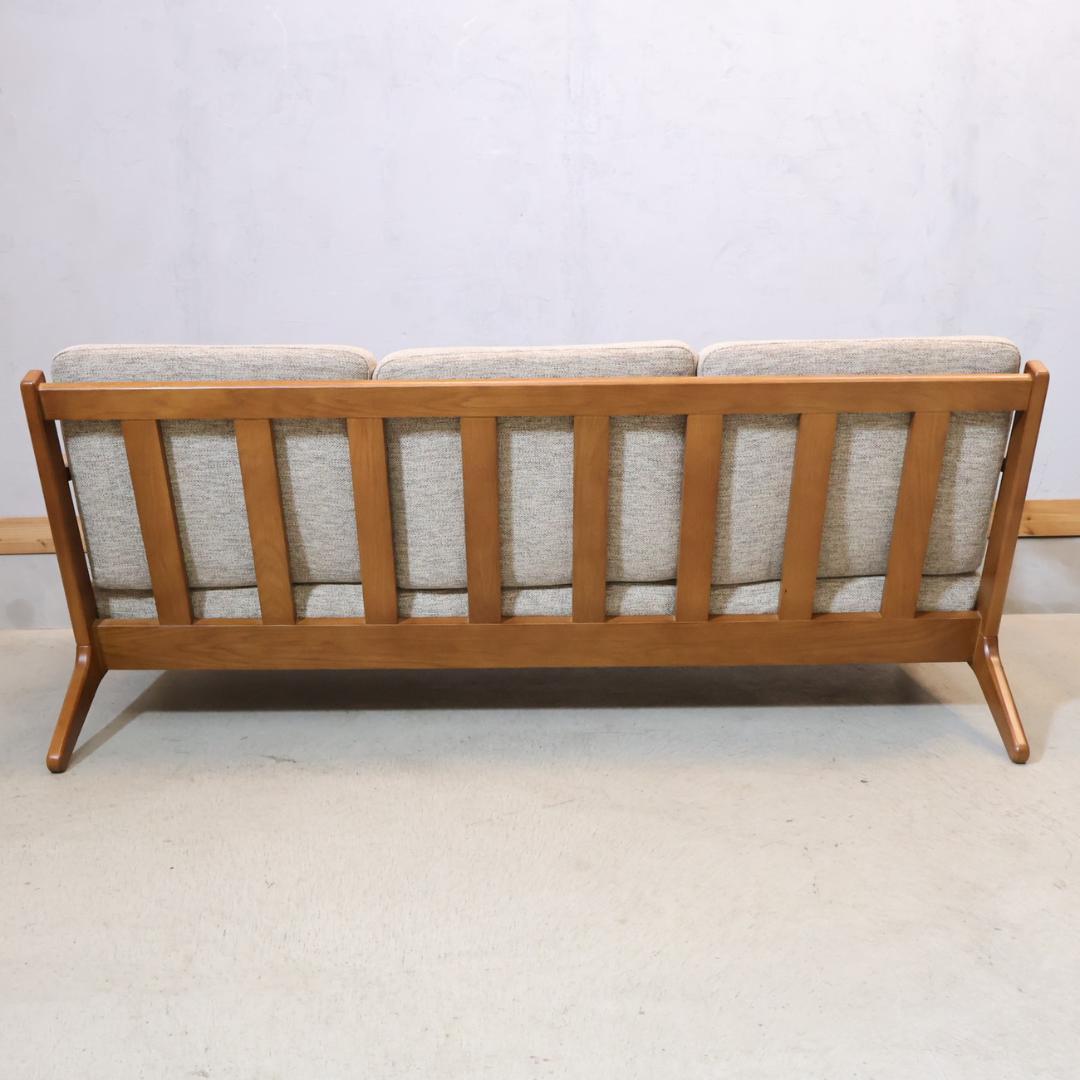 unico ウニコ VISKA オーク材 3シーターソファ 3人掛けソファ