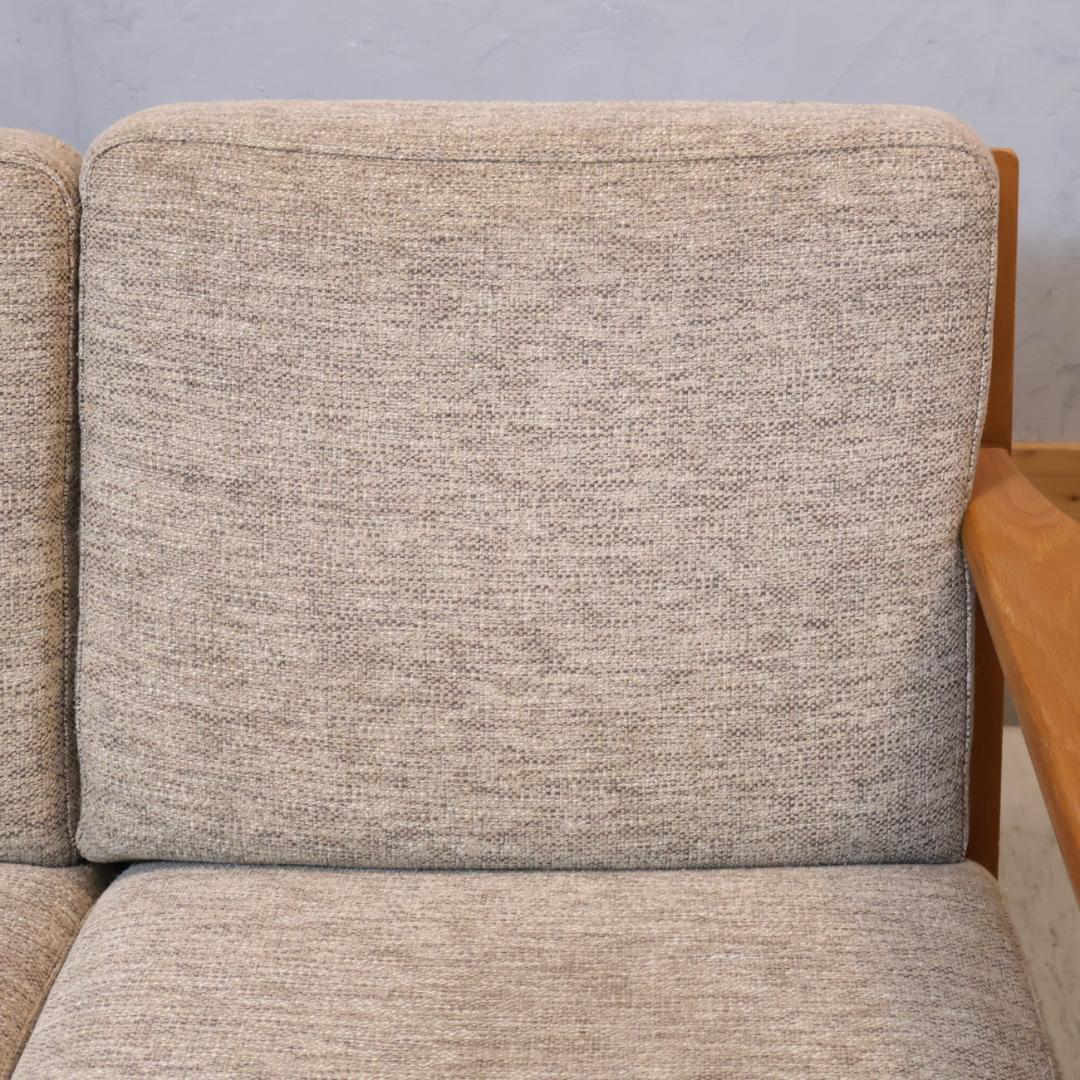 unico ウニコ VISKA オーク材 3シーターソファ 3人掛けソファ