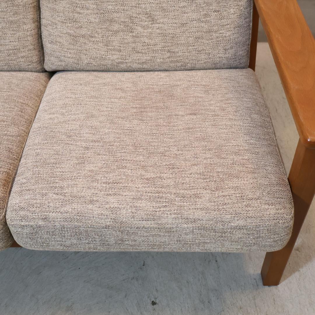 unico ウニコ VISKA オーク材 3シーターソファ 3人掛けソファ