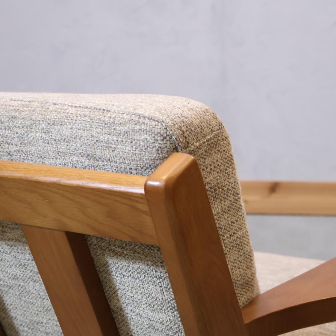 unico ウニコ VISKA オーク材 3シーターソファ 3人掛けソファ