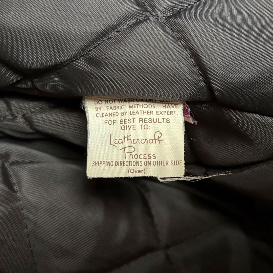 【90s schott】珍品　516 ライダース　フリンジ付き　usa製　本革