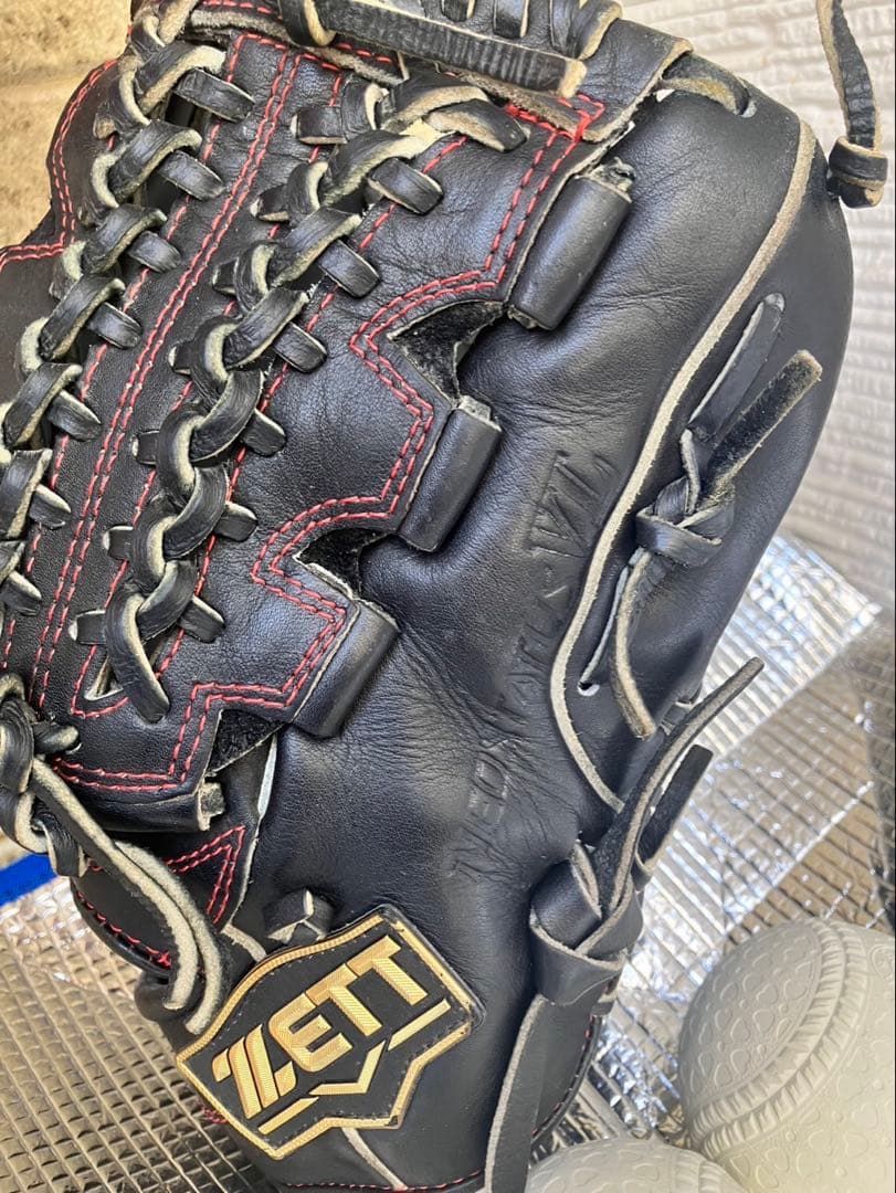 限定値下！ZETT 軟式グローブ BRGB31230 黒　オールラウンド　一般用