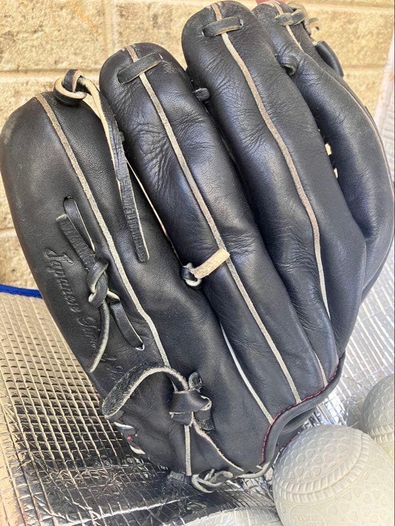 限定値下！ZETT 軟式グローブ BRGB31230 黒　オールラウンド　一般用