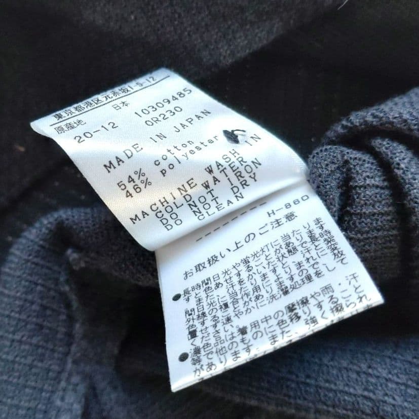 極美品 5 パーリーゲイツ ポロシャツ ゴルフウェア 刺繍ロゴ ネイビーホワイト