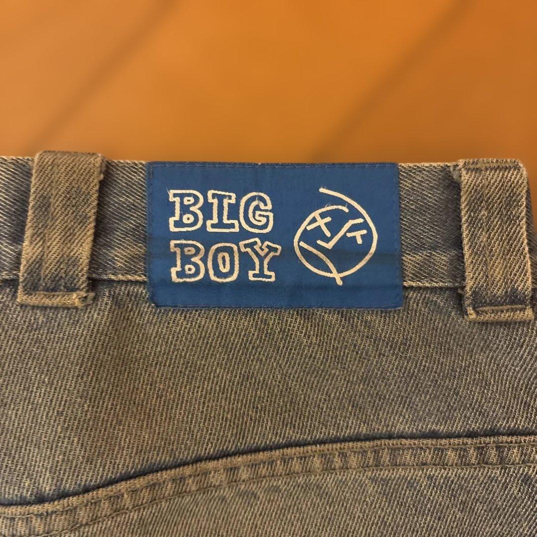 パンツ polar skate bigboy light blue denim