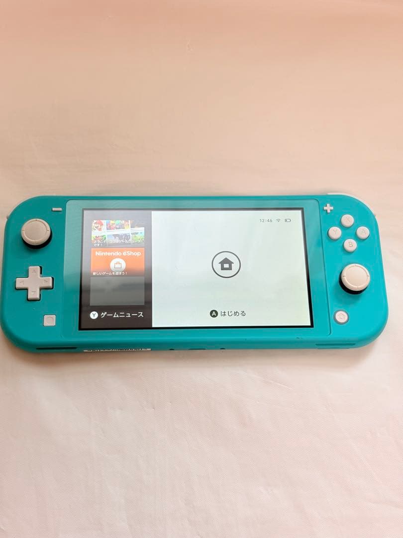 ニンテンドー　Switch Lite ターコイズ　ACアダプター付　美品