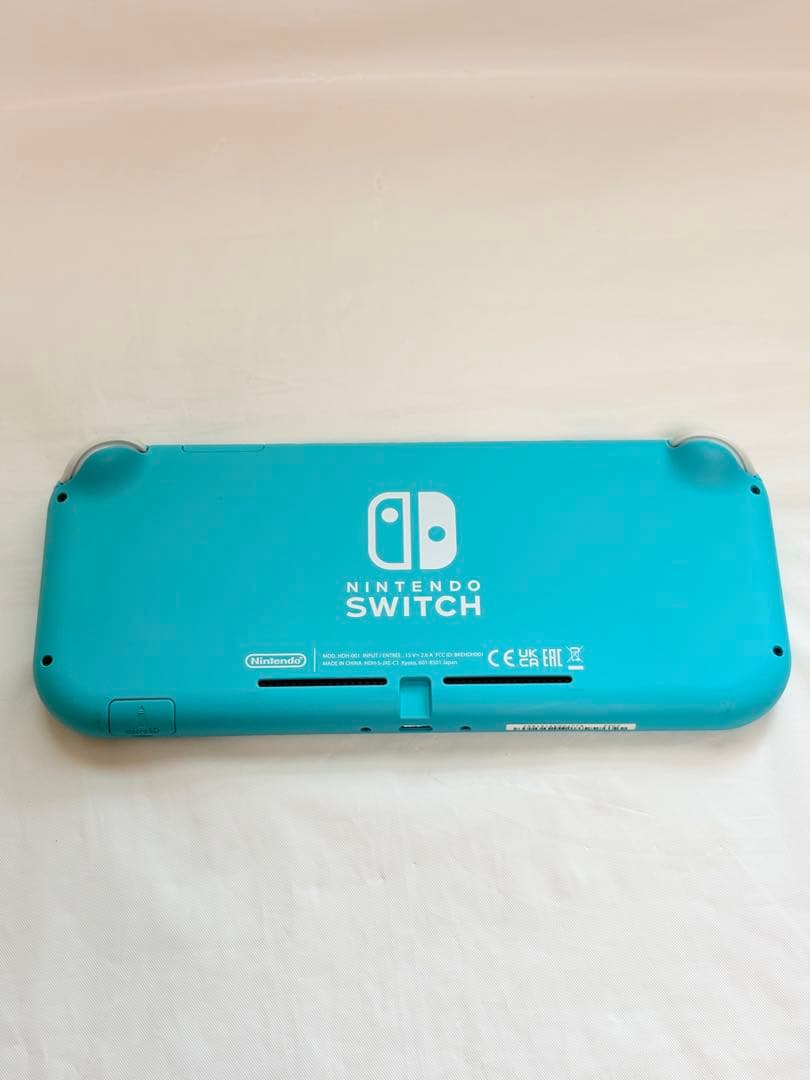 ニンテンドー　Switch Lite ターコイズ　ACアダプター付　美品