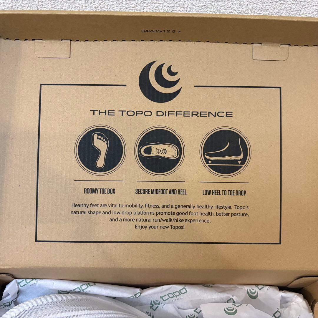 topo athletic Cyclone 3 US8.5(26.5)極美品