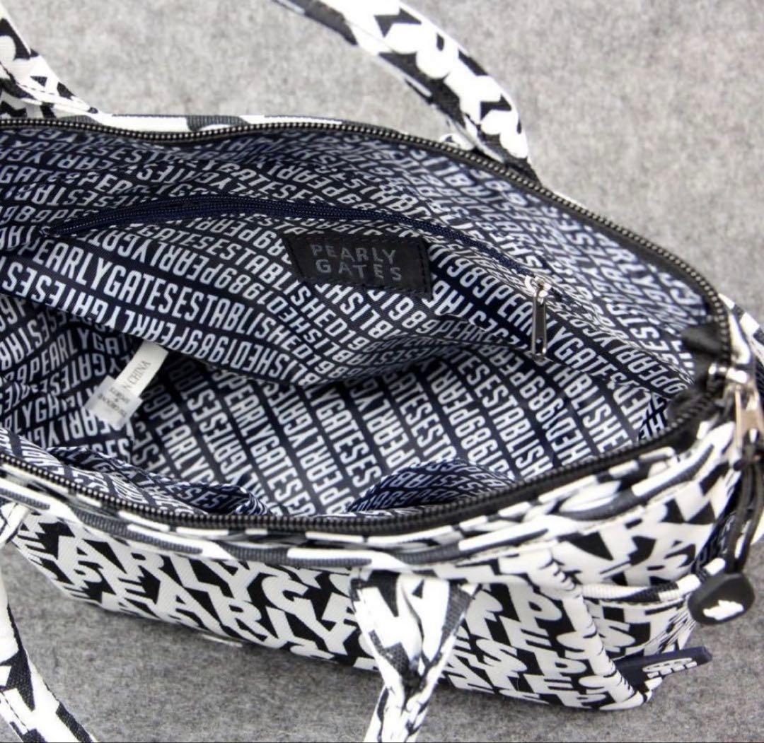 PEARLY GATES PG89 カートバッグ ホワイト　未使用品　タグ付