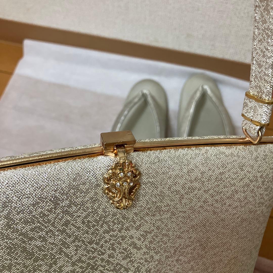 和装用バッグと草履 セット