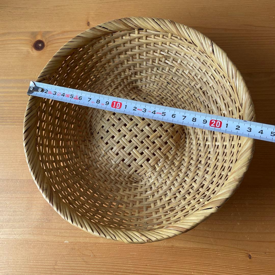 竹ざる　竹籠　5個セット