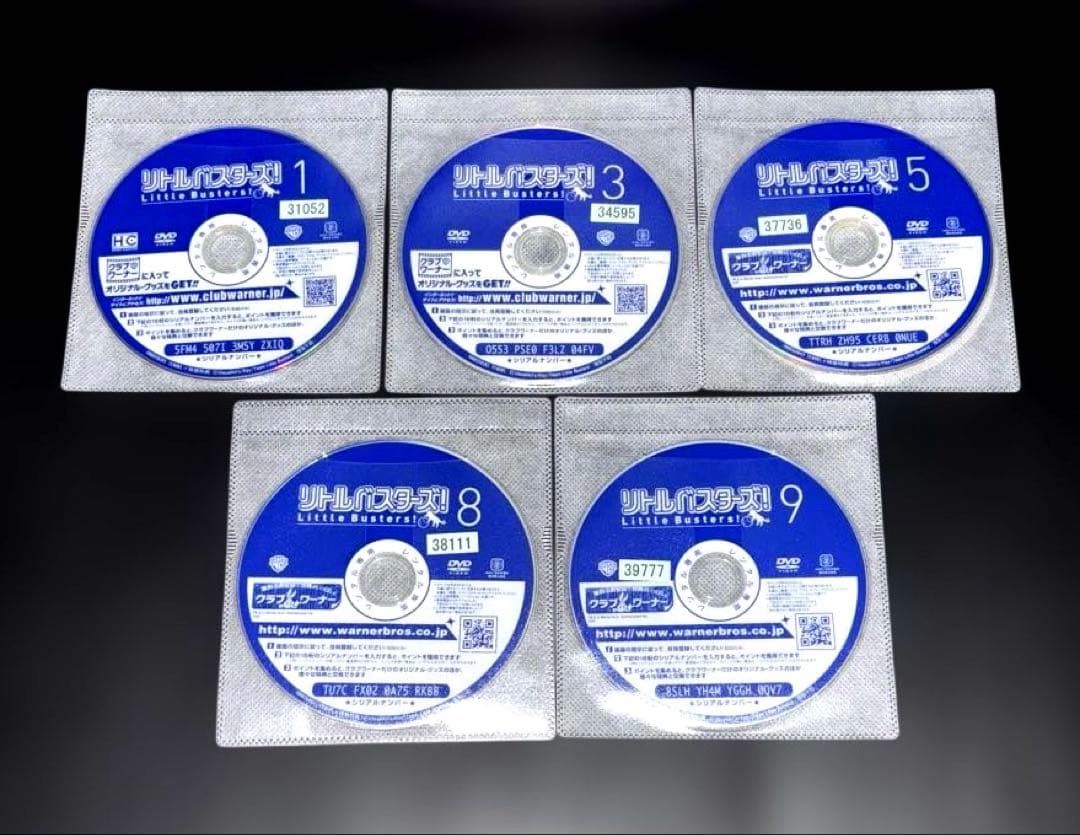 リトルバスターズ！ DVD 1期 2期 OVA 全23巻