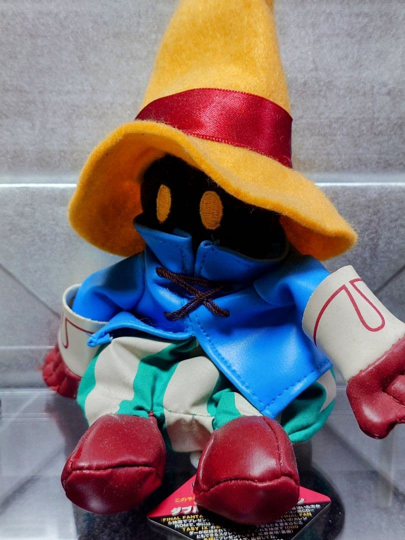 黒魔導士ビビ ぬいぐるみ & ファイナルファンタジーⅩ バンダナ予約特典 当時物