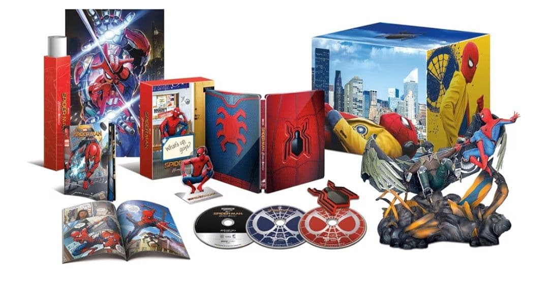 MCUスパイダーマン　ブルーレイ特別版セット