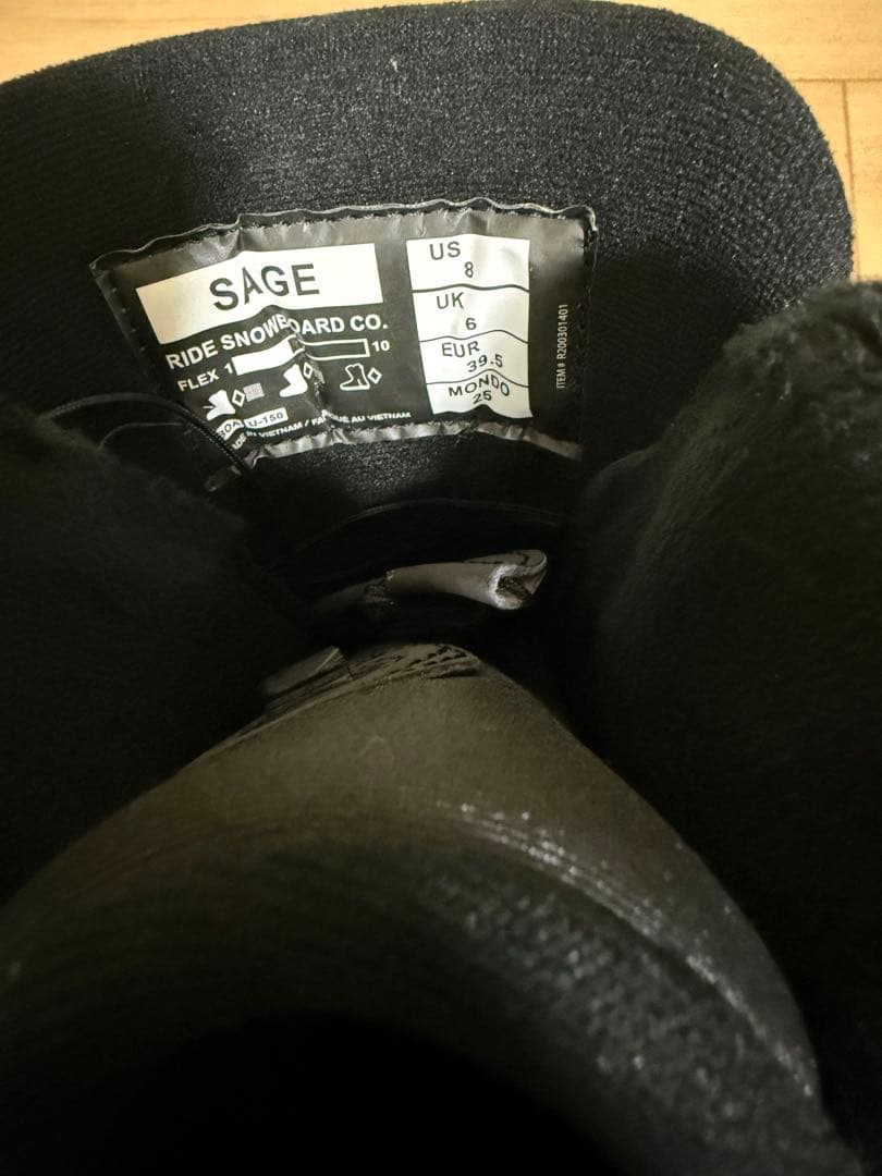 RIDE SAGE ライド レディース スノーボード ブーツ 25cm
