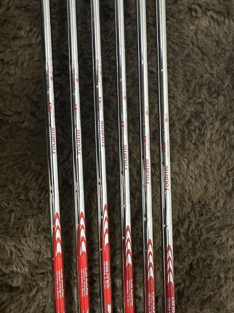 掲載1/10まで【モーダス115S番手ずらし】ミズノプロ243アイアン　5-P