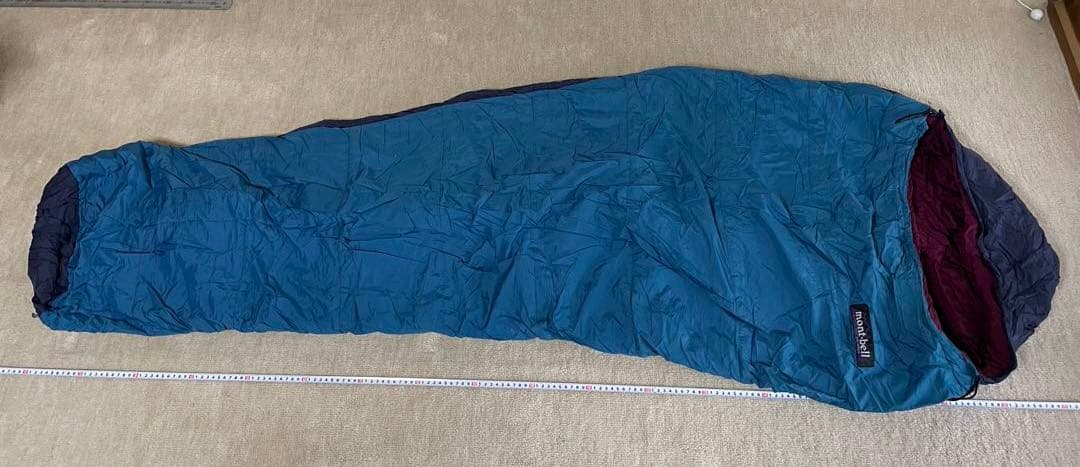 montbell モンベル シュラフ 寝袋 SUPER BURROW アウトドア