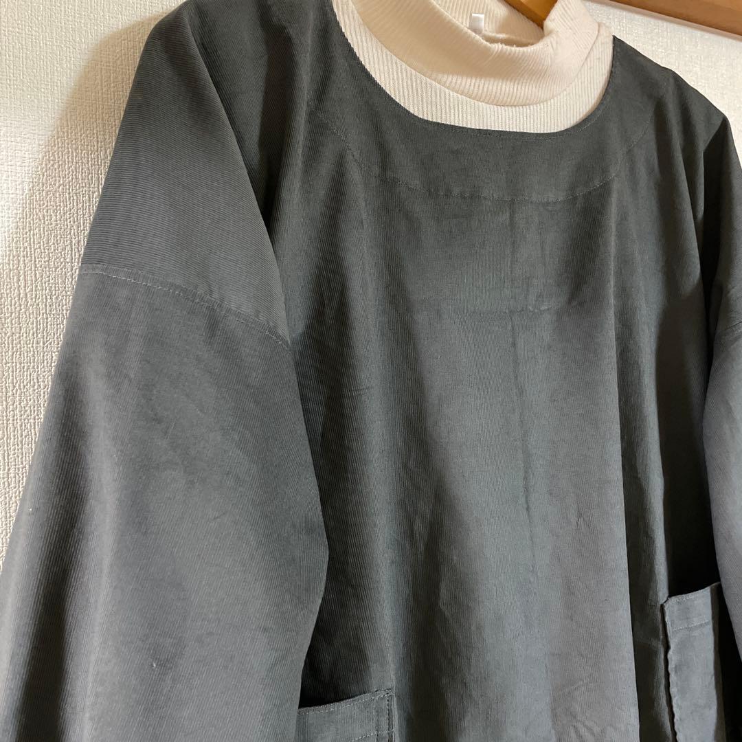 アネモネ★様　コーデュロイ　割烹着