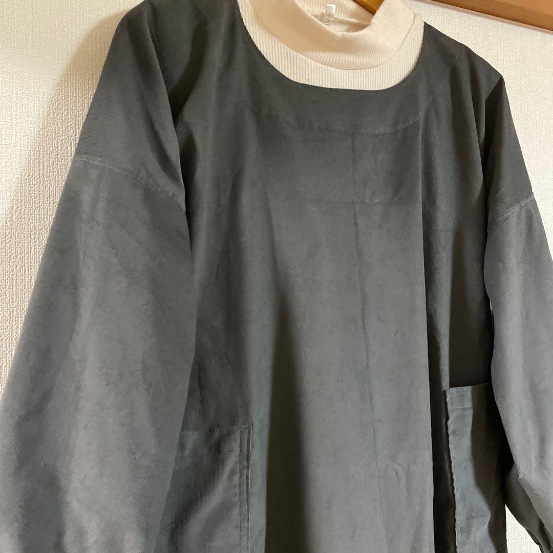 アネモネ★様　コーデュロイ　割烹着