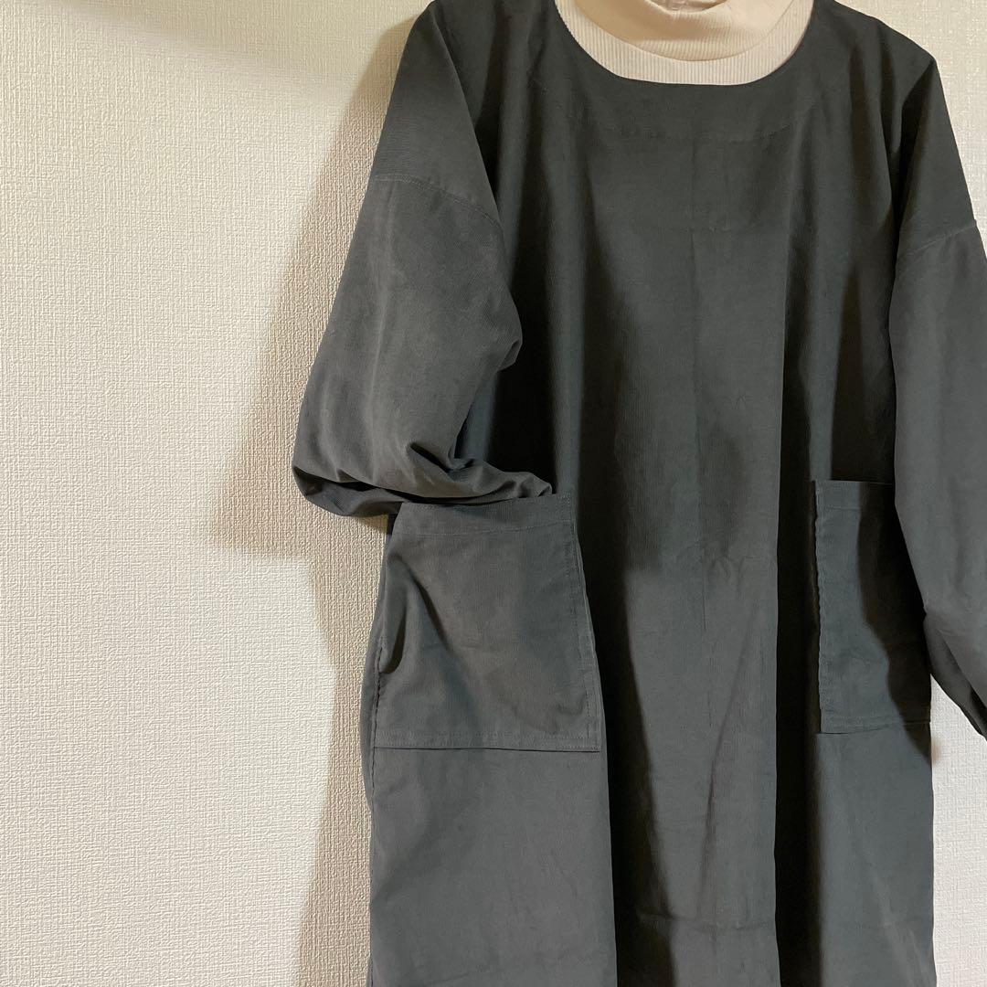 アネモネ★様　コーデュロイ　割烹着