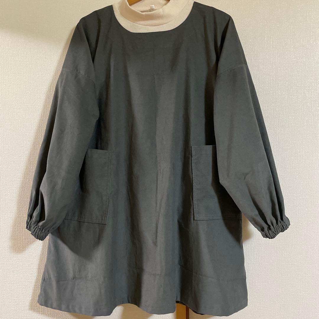 アネモネ★様　コーデュロイ　割烹着