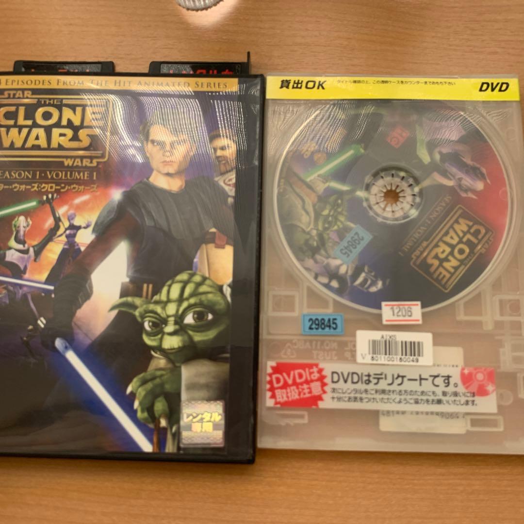 スターウォーズ　クローンウォーズDVD