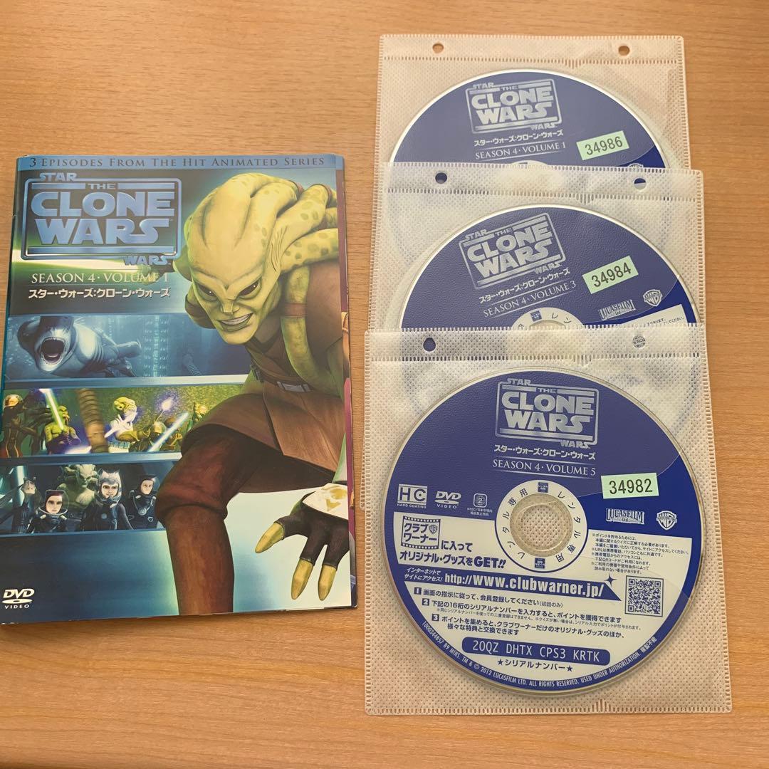 スターウォーズ　クローンウォーズDVD
