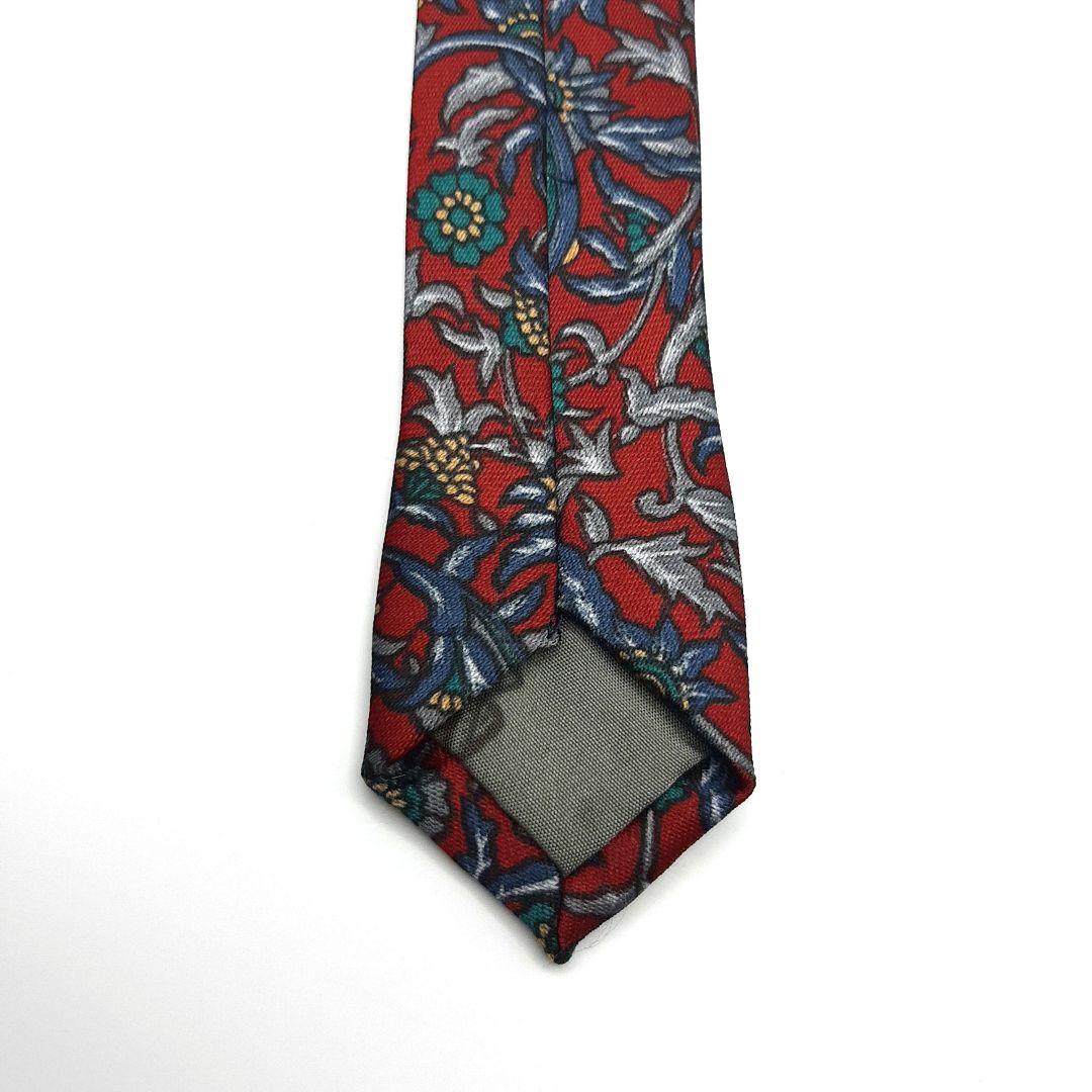 【GUCCI】グッチ ネクタイ 高級 イタリア製 ビジネス 花柄 上質 シルク