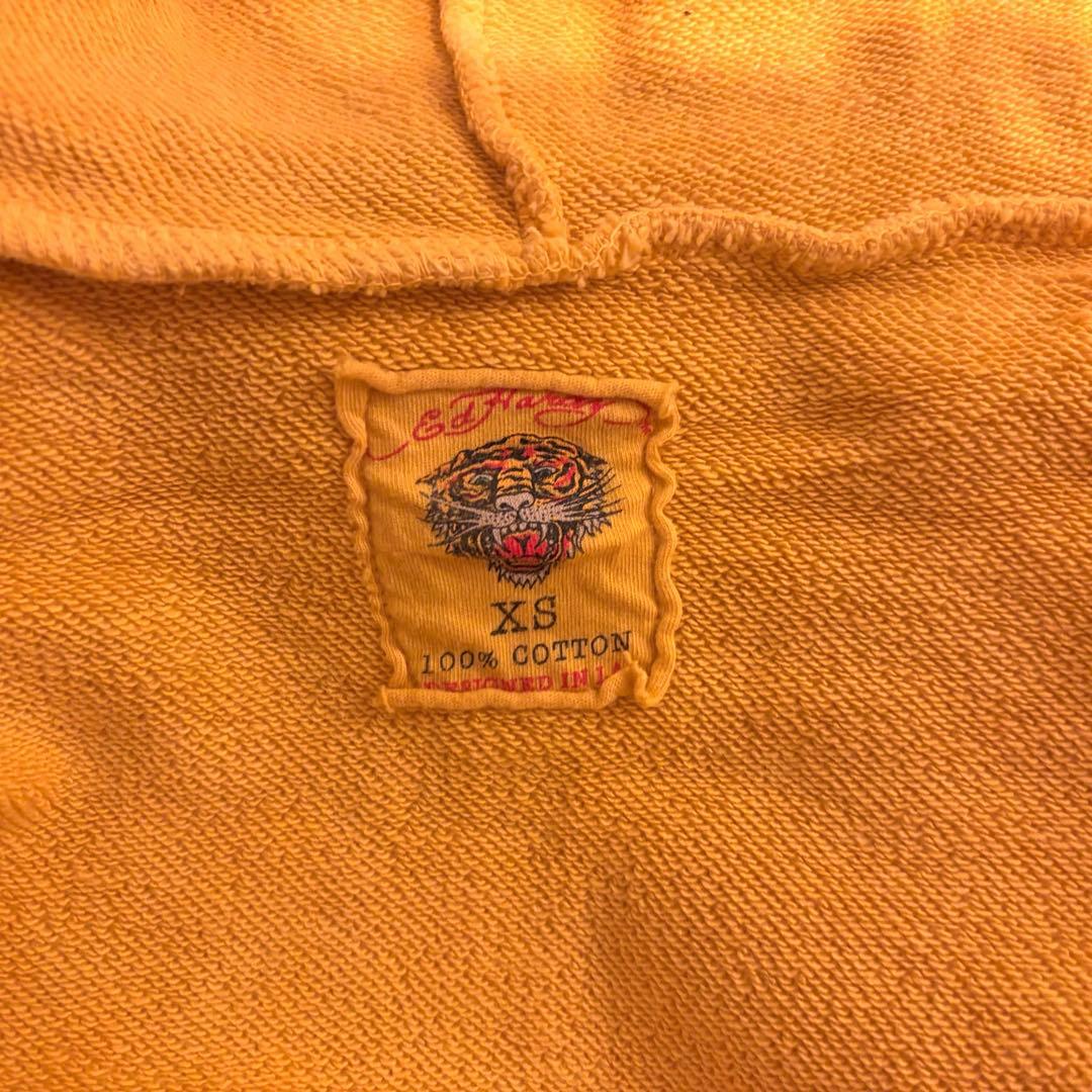 Ed hardy y2k double zip up パーカー グランジ 00s