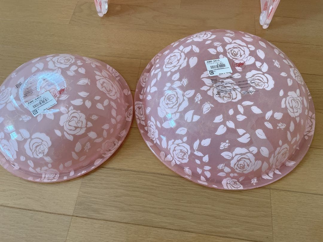 ☆フィルロショシュ バスチェア M コーラルピンク☆ローズ柄バスボウル