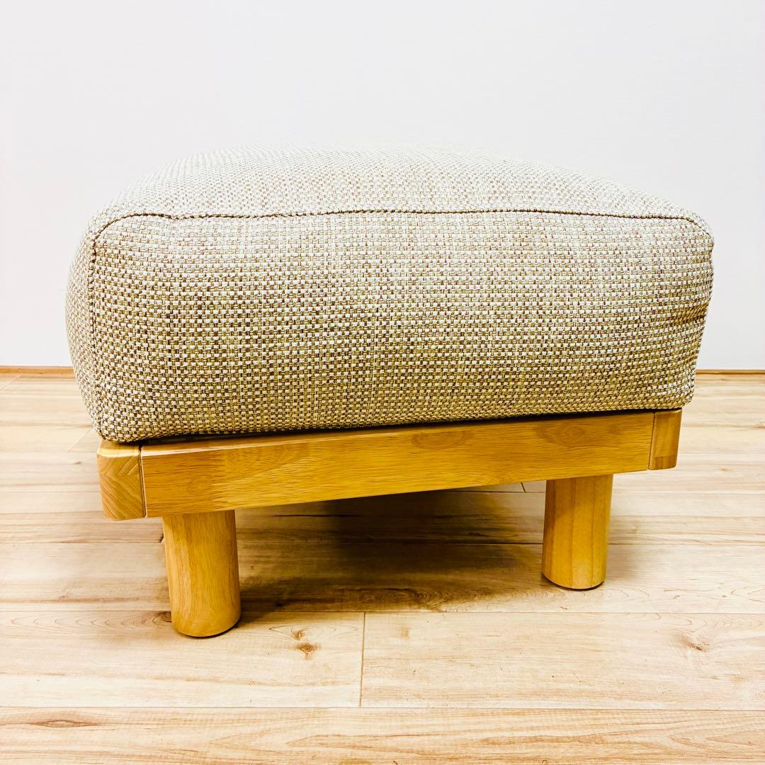 もっさん。【美品】無印良品　ゆったり座れるアームレスソファ用　オットマン