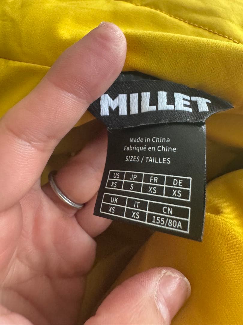 本日限定価格SALE着用2回ミレー ルビーマウンテンジャケット日本サイズS