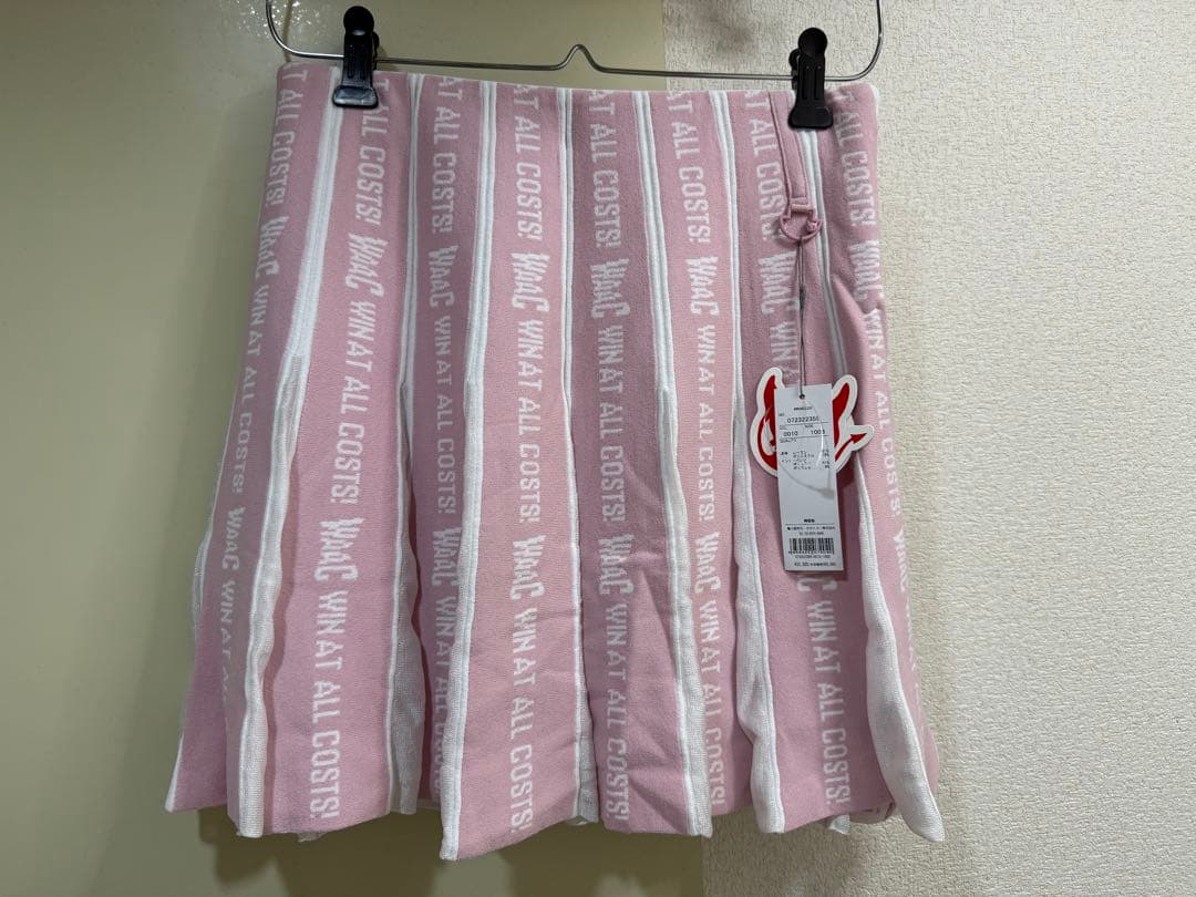 WAAC ロゴストライプスカート　新品未使用
