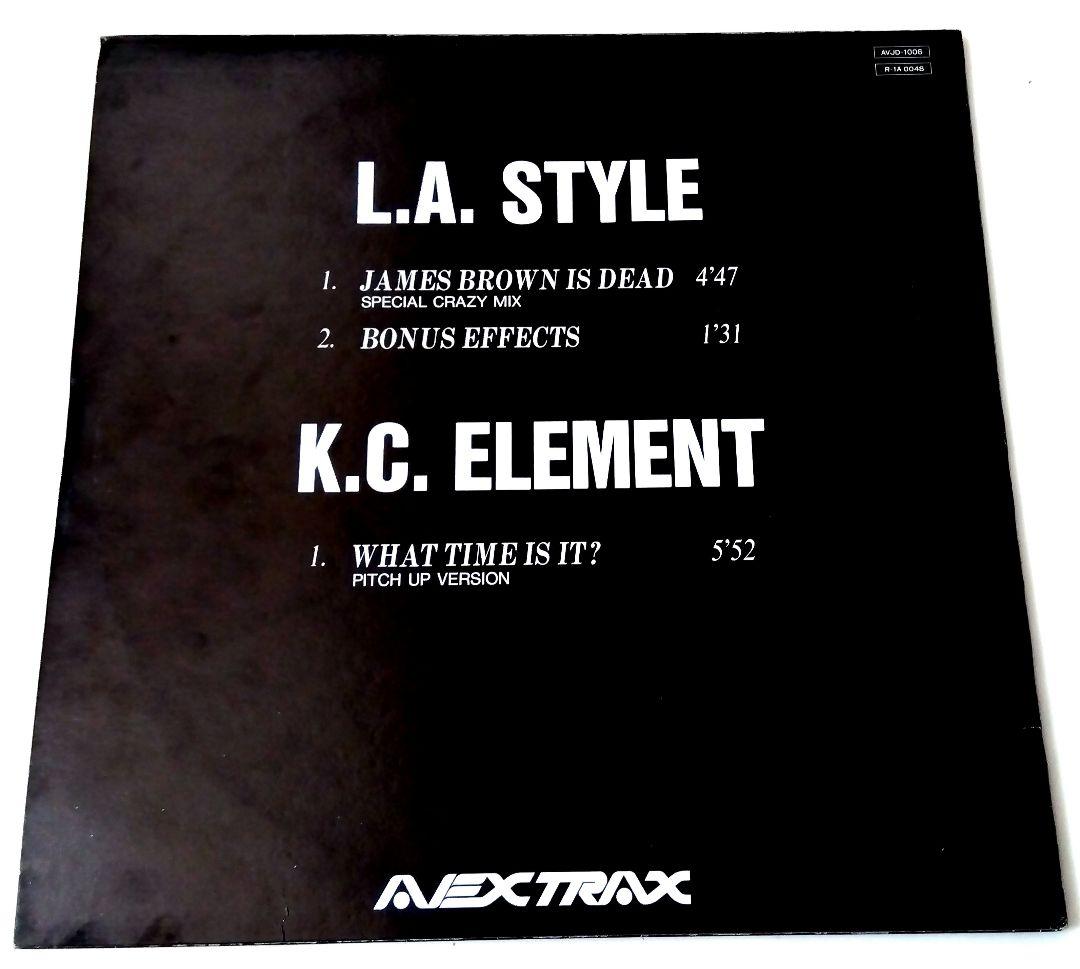 洋楽 avex12/45 JAMES BROWN IS DEAD L.A.STYLE
