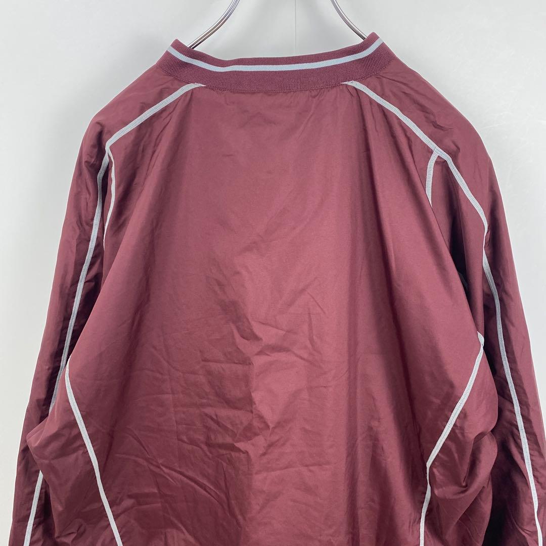 美品 MIZUNO ミズノ 早稲田実業 Vジャン ハーフジップ 野球 ロゴ入り