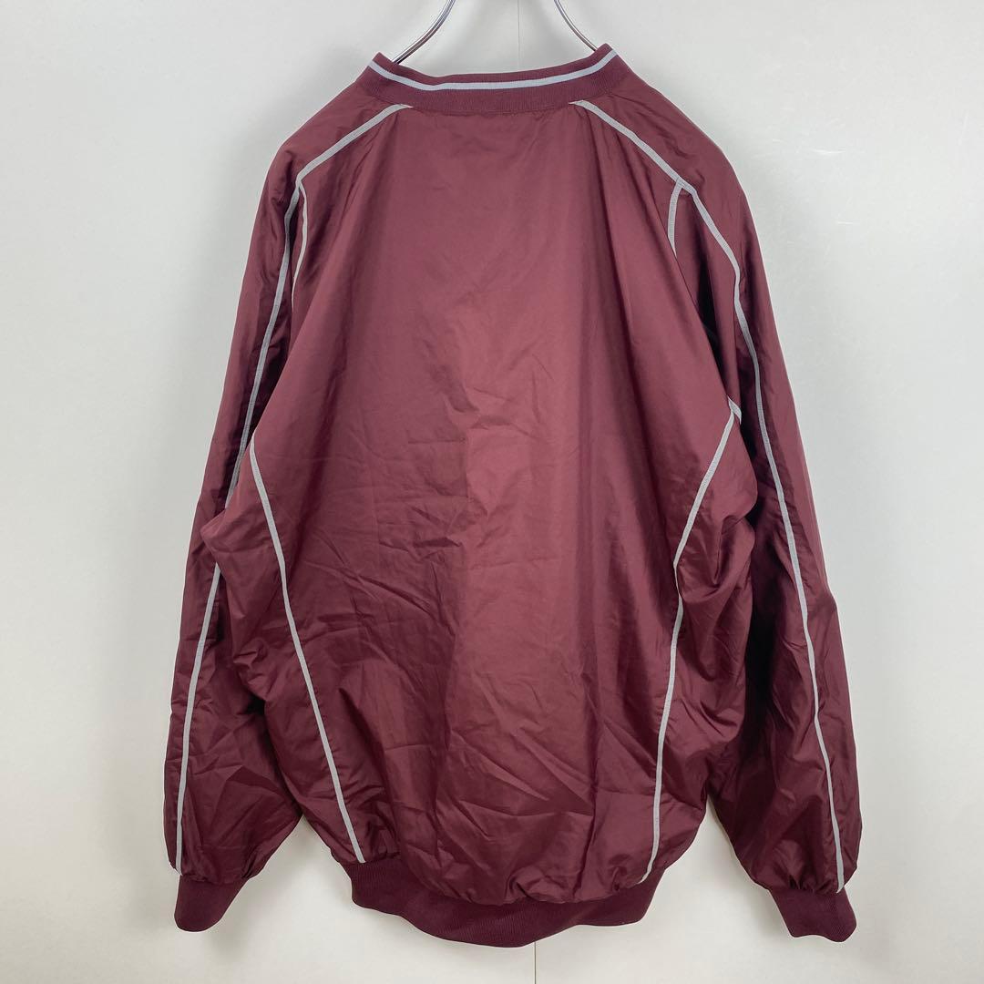 美品 MIZUNO ミズノ 早稲田実業 Vジャン ハーフジップ 野球 ロゴ入り