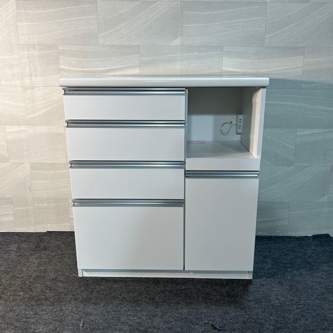 古賀家具 キッチンカウンター セイント90 ソフトクローズ 家具 d3649