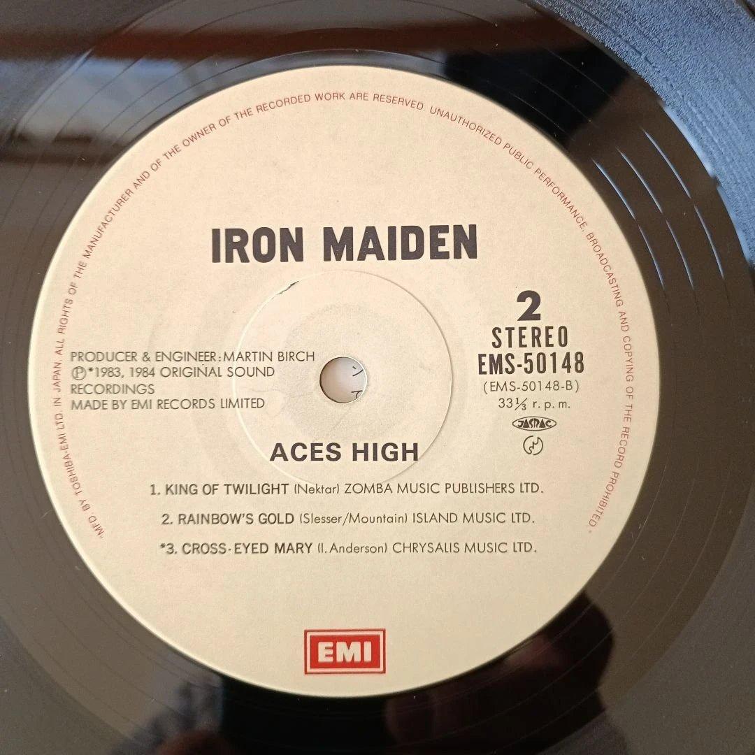 IRON MAIDEN 国内盤LP Aces High