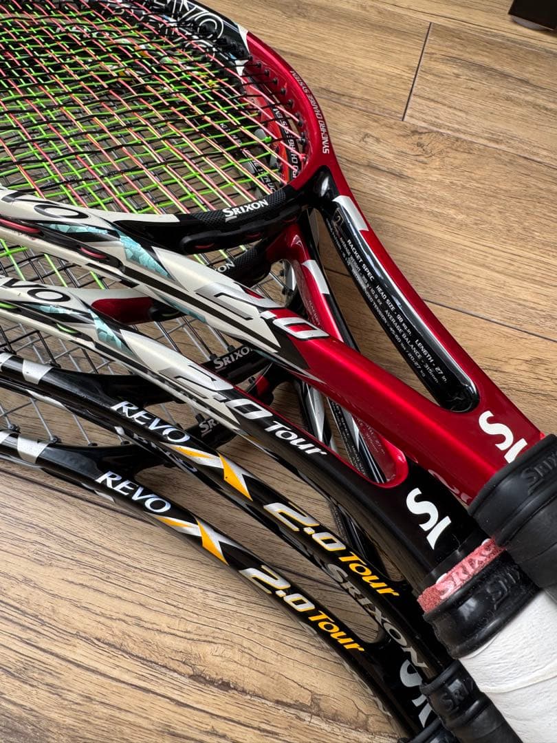 ダンロップ スリクソン 歴代テニスラケットまとめ売り