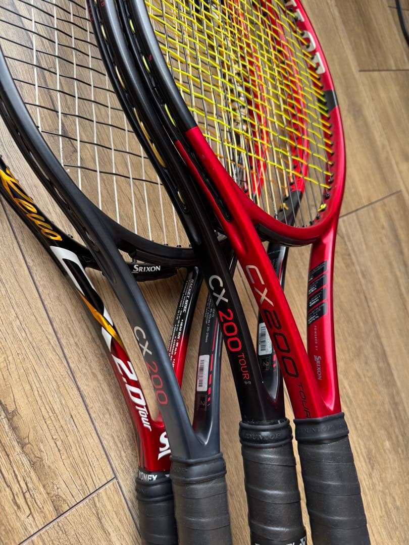 ダンロップ スリクソン 歴代テニスラケットまとめ売り