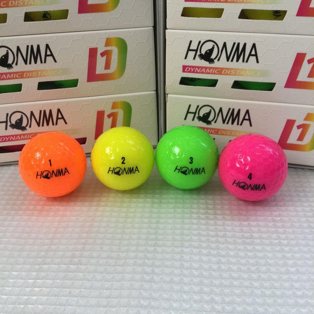 本間ゴルフ　ホンマ　HONMA D1 　4ダース　マルチ