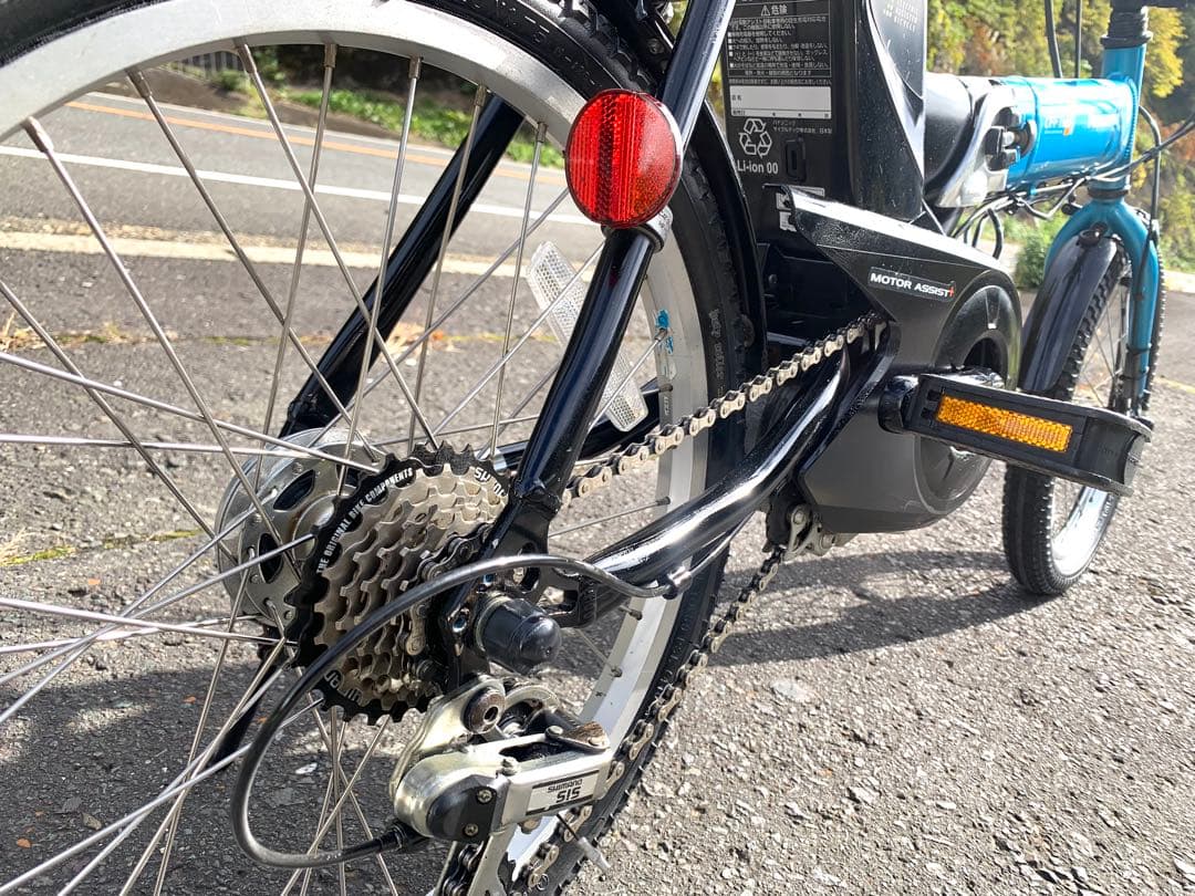 【動作確認済】送料無料Panasonic 折り畳み電動自転車Off Time