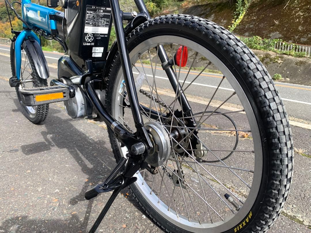 【動作確認済】送料無料Panasonic 折り畳み電動自転車Off Time