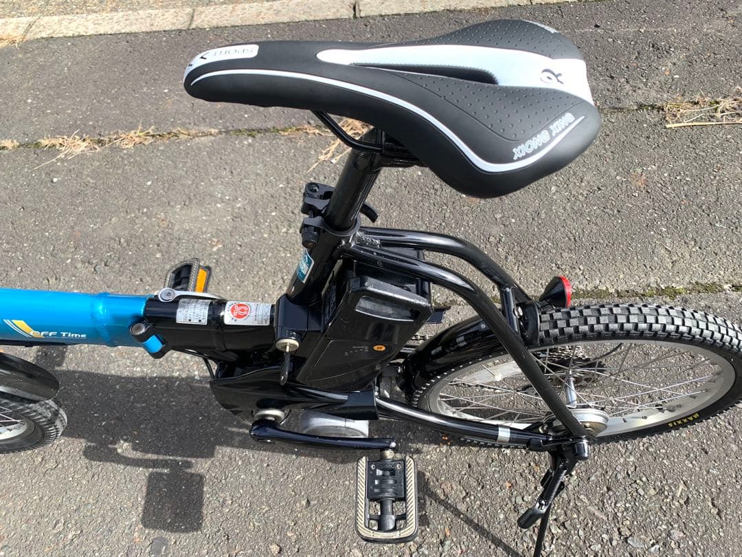 【動作確認済】送料無料Panasonic 折り畳み電動自転車Off Time