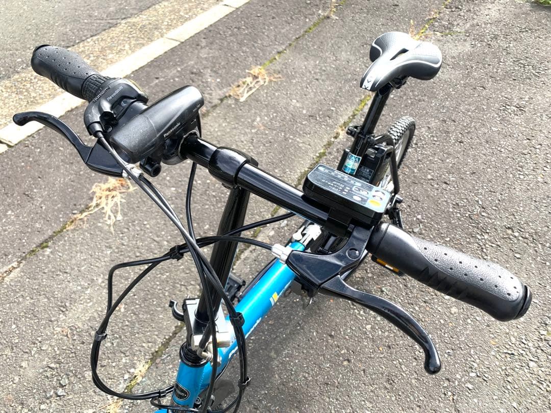 【動作確認済】送料無料Panasonic 折り畳み電動自転車Off Time