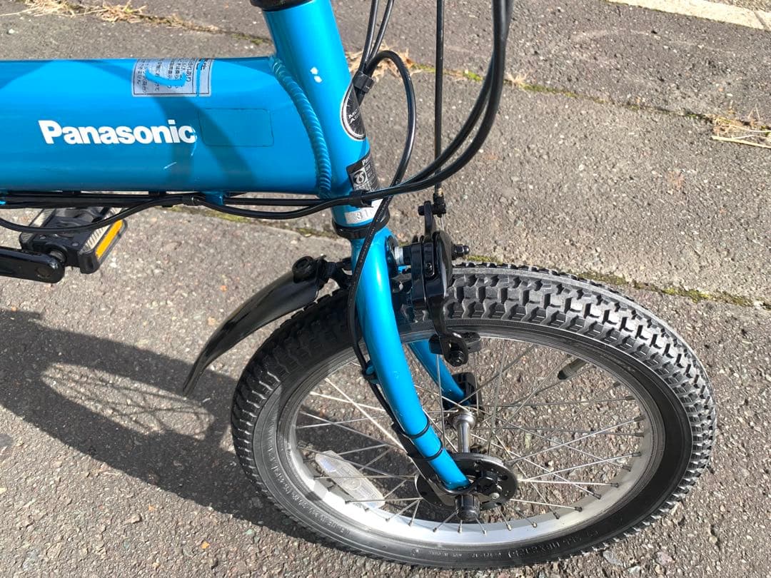 【動作確認済】送料無料Panasonic 折り畳み電動自転車Off Time